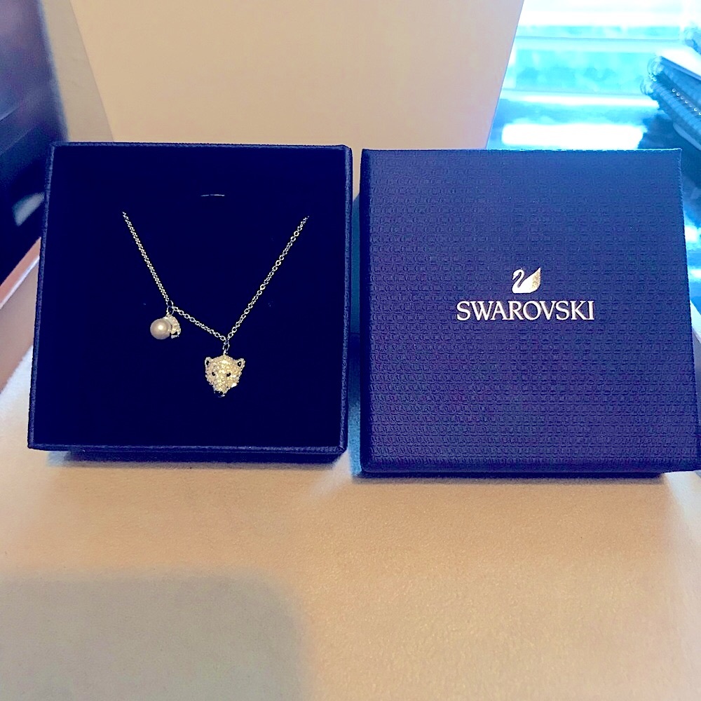 Swarovski Polar Bear Necklace